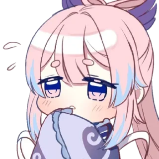 Sticker from Genshin memes