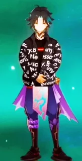 Sticker from Genshin memes