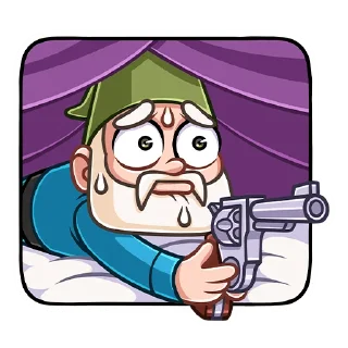 🔫 emoji Деда Гном (@TgSticker) Telegram sticker 10 of 48