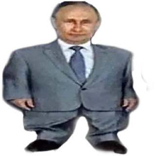 Sticker from Putin