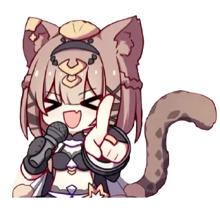 ☝️ emoji Пардофелис прекрасна Telegram sticker 20 of 61