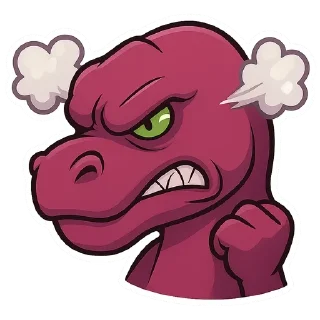 😡 emoji @WildRecSys Telegram sticker 8 of 21