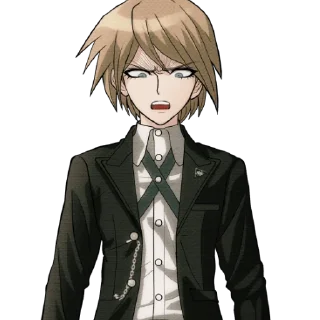 😤 emoji Byakuya Togami Telegram sticker 6 of 20