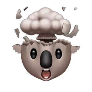 🤯 emoji акула пистун Telegram sticker 20 of 25