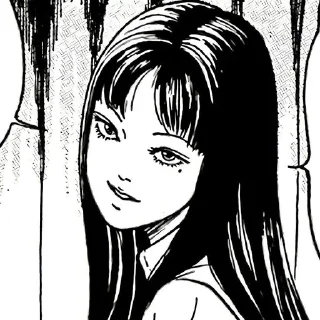 Sticker from ༉‧₊˚.Junji Ito