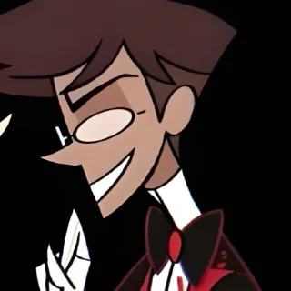 🎴 emoji (2Alastor|My deer nanny|HotelHazbin @Serebrealstik Telegram sticker 12 of 120