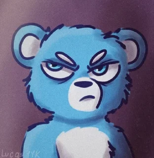 🐻 emoji Азулинчик лучший Telegram sticker 24 of 34