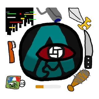 Sticker from Правые (Polcompballs)