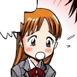 😲 emoji Orihime Inoue @xkysluv Telegram sticker 16 of 60