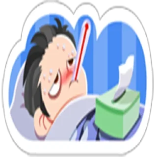 🤒 emoji Стікери Вібер - by @Aris_stickers Telegram sticker 12 of 45