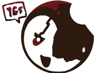 🌟 emoji Injured Bendy by Painful Meatl Telegram sticker 12 of 37