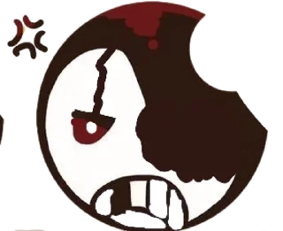 🌟 emoji Injured Bendy by Painful Meatl Telegram sticker 11 of 37