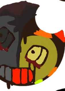 🌟 emoji Injured Bendy by Painful Meatl Telegram sticker 16 of 37