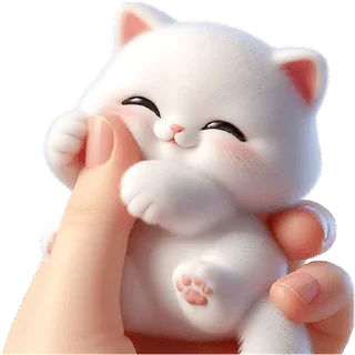 🤗 emoji Пушистые ангелы @Nyasticks Telegram sticker 21 of 42