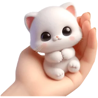 🥹 emoji Пушистые ангелы @Nyasticks Telegram sticker 6 of 42
