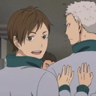 😀 emoji Haikyuu! (2 part) @b16lethump Telegram sticker 18 of 120