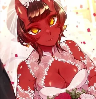 👰‍♀ emoji Меру😈 Telegram sticker 13 of 58