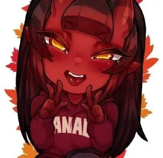 🌎 emoji Меру😈 Telegram sticker 15 of 58