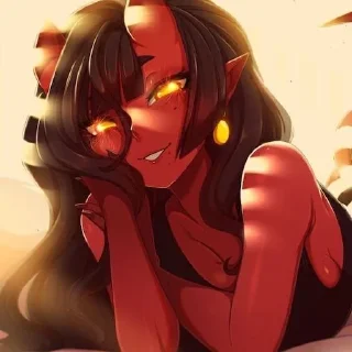 😏 emoji Меру😈 Telegram sticker 20 of 58