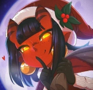 🤫 emoji Меру😈 Telegram sticker 10 of 58