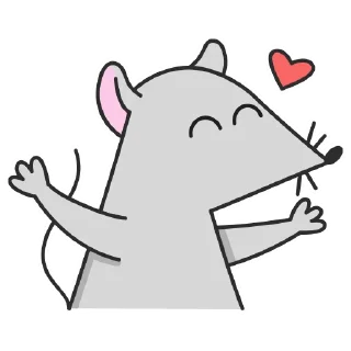 🤗 emoji Мистер Мышь @aanroo Telegram sticker 24 of 31