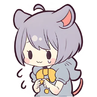 😢 emoji Прекрасная мышь @nyasticks Telegram sticker 19 of 41