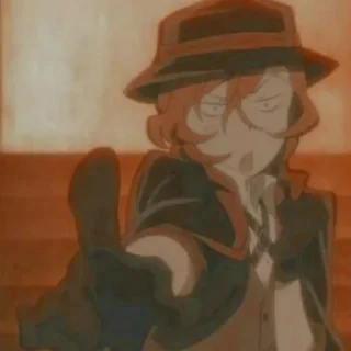 🍷 emoji Nakahara Chūya Telegram sticker 7 of 30