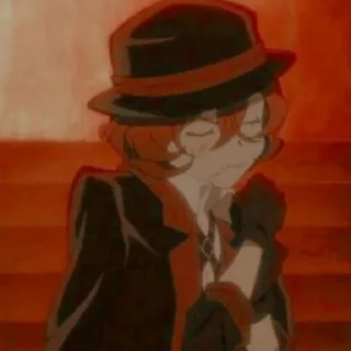 🍷 emoji Nakahara Chūya Telegram sticker 6 of 30