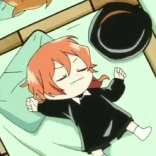 🍷 emoji Nakahara Chūya Telegram sticker 22 of 30