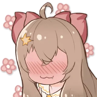 😳 emoji A-Soul Diana (@TgSticker) Telegram sticker 5 of 53