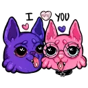❤️ emoji CAT TRIP (@kotypic) Telegram sticker 20 of 25