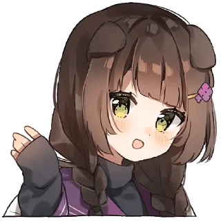 👋 emoji Кемомими девочки @Nyasticks Telegram sticker 18 of 41
