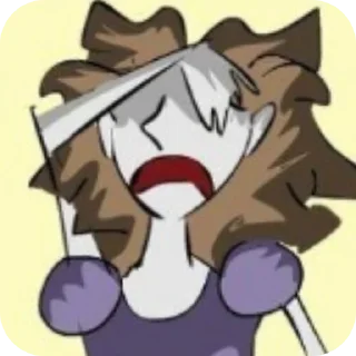 🖼 emoji вкусняшка на ножках ::  от каннибала Telegram sticker 12 of 120