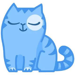 Sticker from Синiй кiт