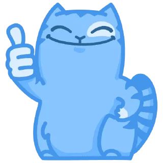 Sticker from Синiй кiт