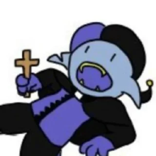 ✝️ emoji 😈ШУТ ГОРОХОВЫЙ🤡 Telegram sticker 10 of 41