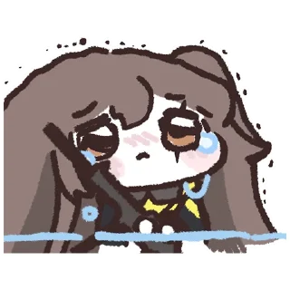🥲 emoji UMP 45 (credits: silverfox) Telegram sticker 10 of 20