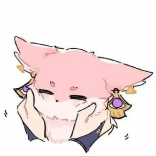 🦊 emoji 🌸ꨄ︎☾︎ Yᴀᴇ_Mɪᴋᴏ ☽︎ꨄ︎🌸 Telegram sticker 8 of 74