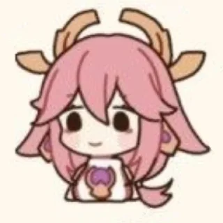 🦊 emoji 🌸ꨄ︎☾︎ Yᴀᴇ_Mɪᴋᴏ ☽︎ꨄ︎🌸 Telegram sticker 5 of 74