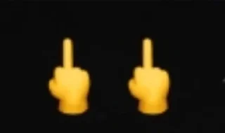 🖕 emoji Français Telegram sticker 6 of 29
