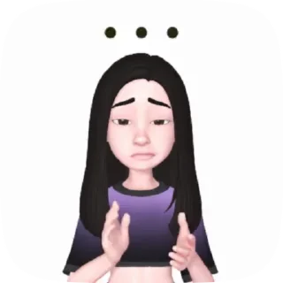 🫥 emoji Vilkadrilka Telegram sticker 20 of 50