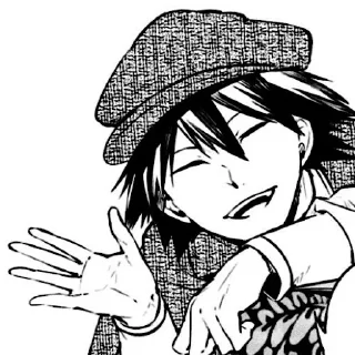 ✋ emoji ranpo ! ! 🌟 Telegram sticker 21 of 28