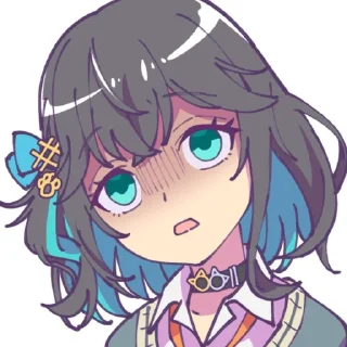 😨 emoji MOCA SynthV Telegram sticker 13 of 70