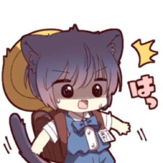 🐈‍⬛ emoji cat boyﾐ ˚✧ @nyakwii Telegram sticker 9 of 24