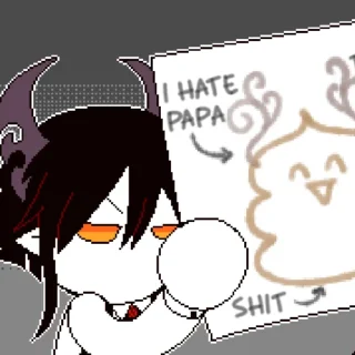 🍭 emoji ꜝꜞ ᳝🦇𖥔 licorice by @okegomstickerss Telegram sticker 7 of 120