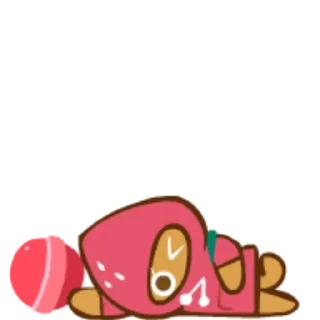 🍓 emoji Strawberry Cookie! Telegram sticker 15 of 28