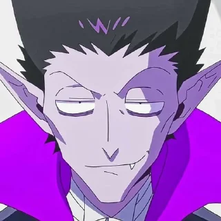 😏 emoji Этот вампир постоянно умирает♡ Telegram sticker 24 of 25