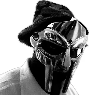 🌟 emoji MF DOOM THE BEST [ALL CAPS] Telegram sticker 6 of 30
