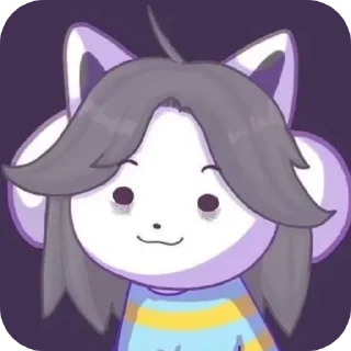 🥲 emoji Temmie @AbbiStik Telegram sticker 13 of 16