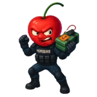 Sticker from ЧЕРЕШНЯ # Youtube 🍒